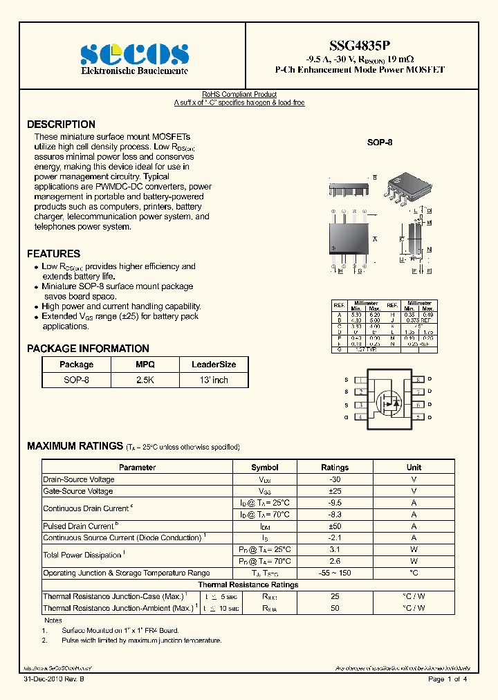 SSG4835P_3807964.PDF Datasheet