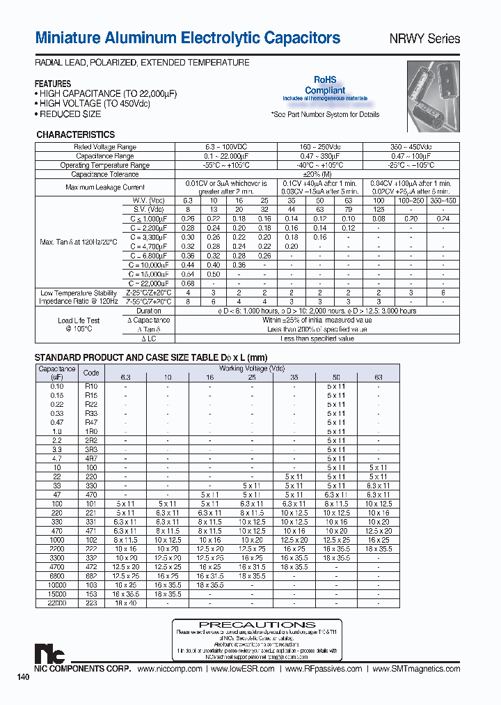 NRWY221M63V5X11TBF_3751749.PDF Datasheet
