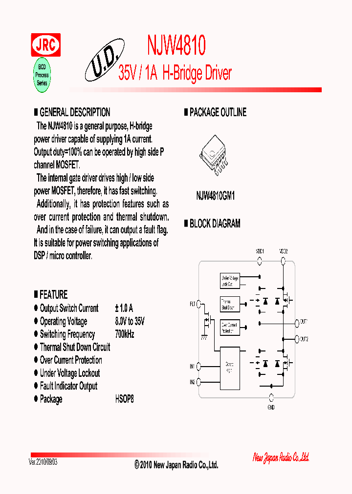 NJW4810GM1_3809835.PDF Datasheet