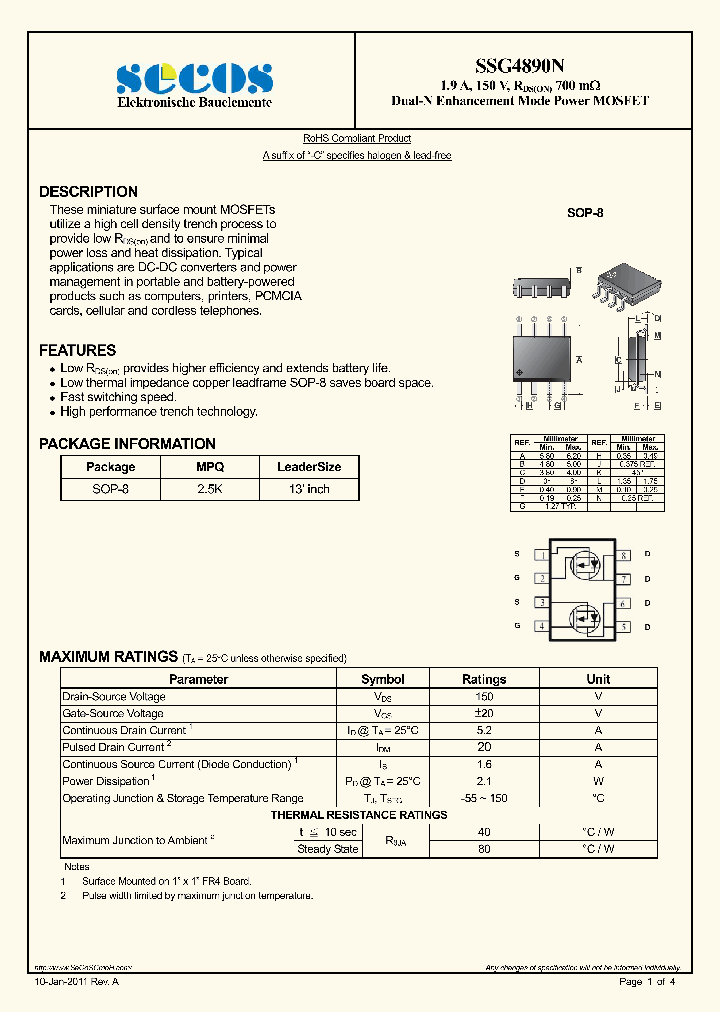 SSG4890N_3807967.PDF Datasheet