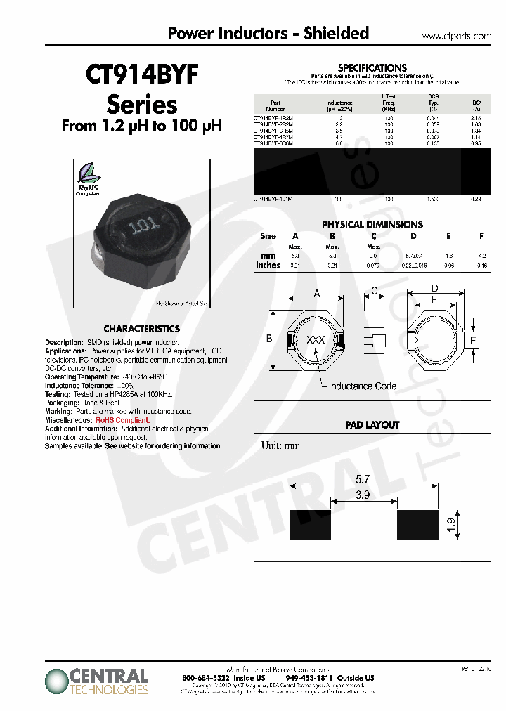 CT914BYF-6R8M_3751019.PDF Datasheet