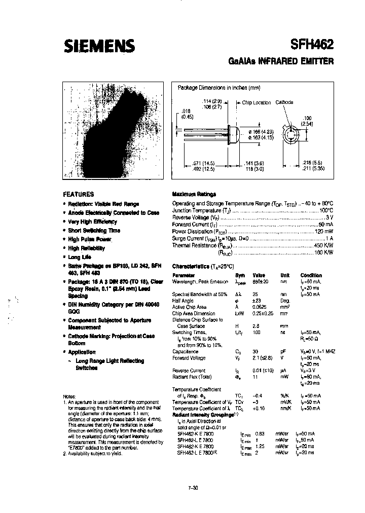 SFH462_3749405.PDF Datasheet
