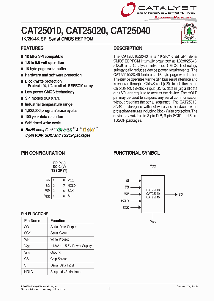 CAT25040YI-18-GT3_3752525.PDF Datasheet