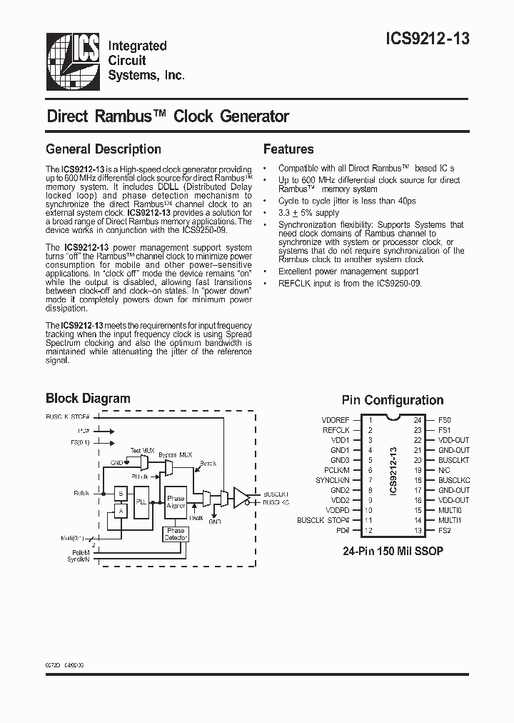 ICS9212YF-13_3750992.PDF Datasheet