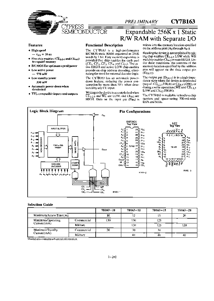CY7B163-15VC_3746112.PDF Datasheet