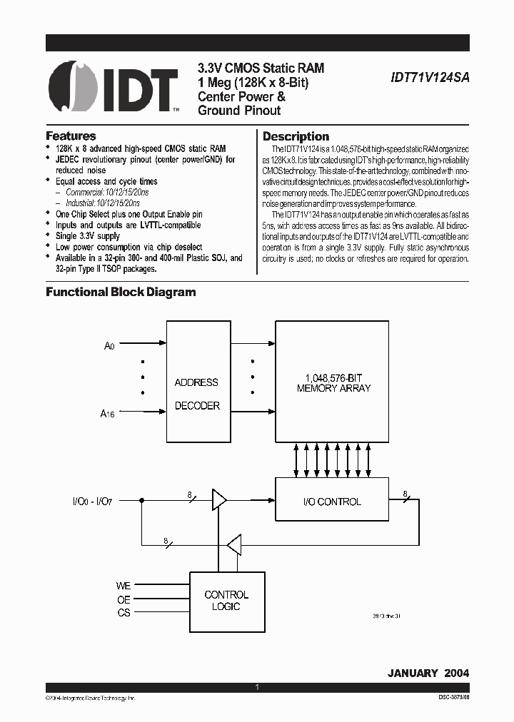 71V124SA10TYGI8_3751283.PDF Datasheet