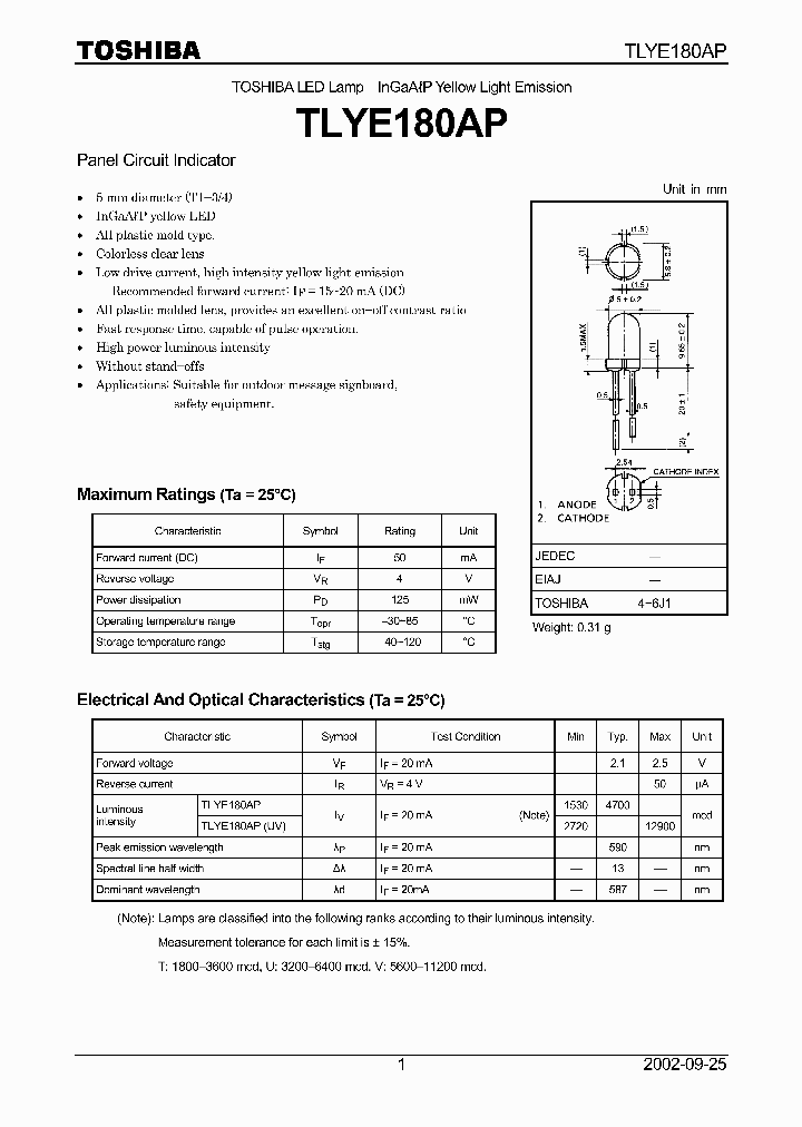 TLYE180APT_3751469.PDF Datasheet