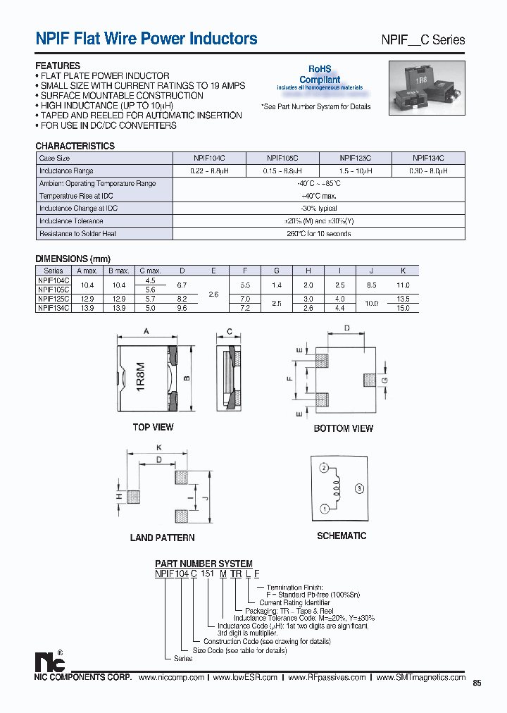 NPIF104CR36YLTRF_3753652.PDF Datasheet