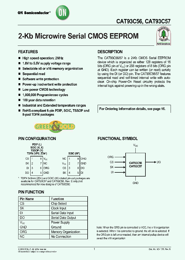 CAT93C57YI-18T2REVE_3753662.PDF Datasheet