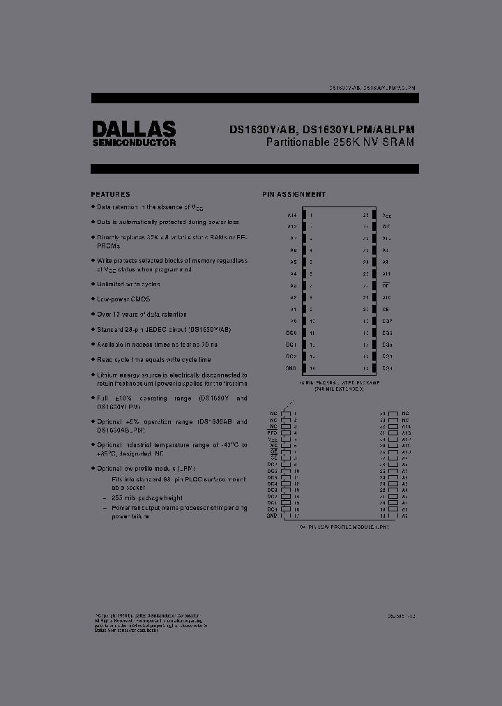 DS1630YLPM-70-IND_3753337.PDF Datasheet