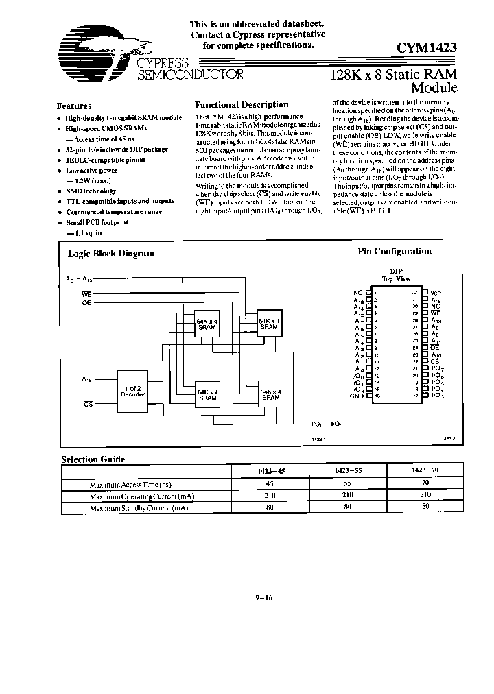 CYM1423PD-55C_3753722.PDF Datasheet