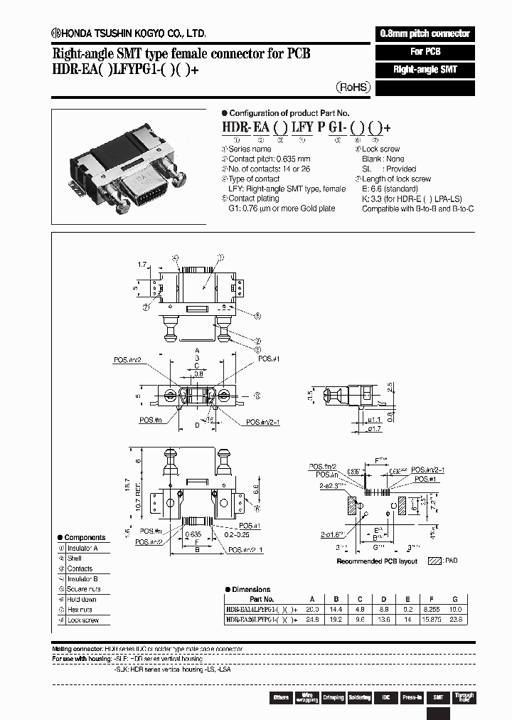 HDR-EA14LFYPG1-SLE_3755015.PDF Datasheet