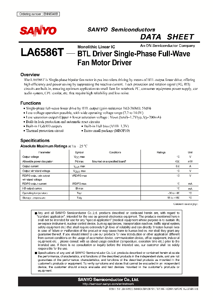 LA6586T_3828451.PDF Datasheet