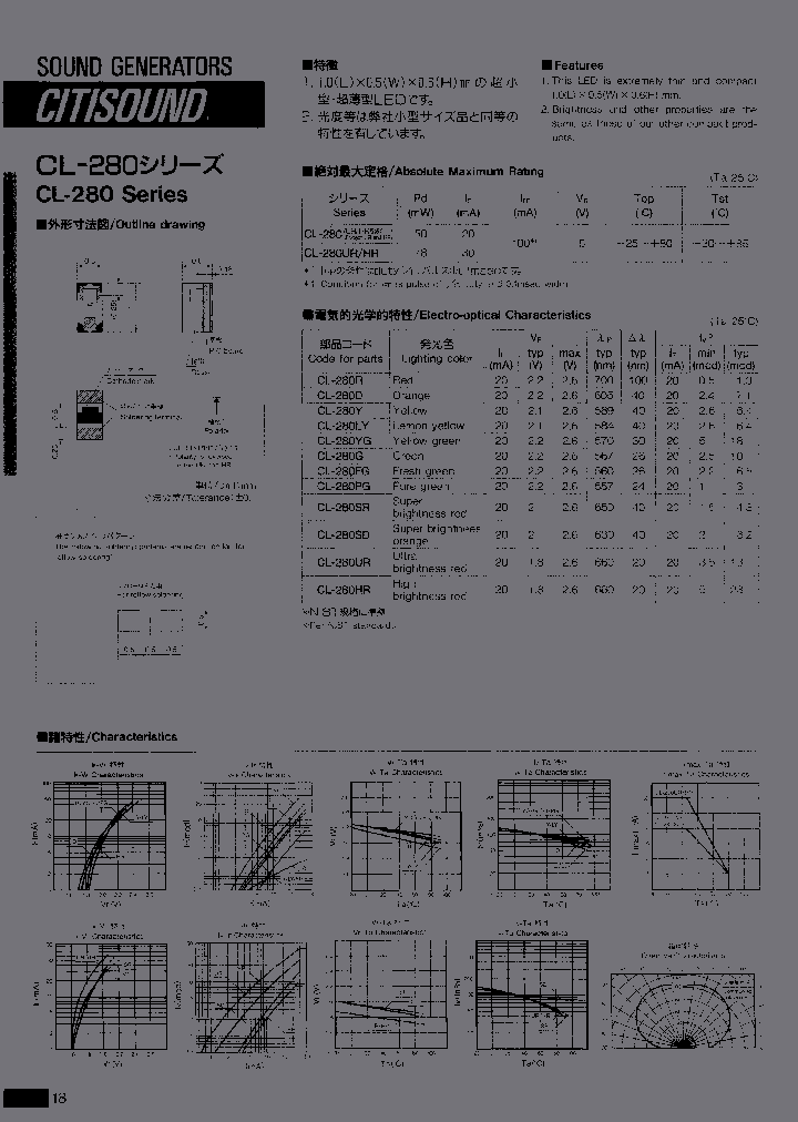 CL-280YG-XD_3753107.PDF Datasheet