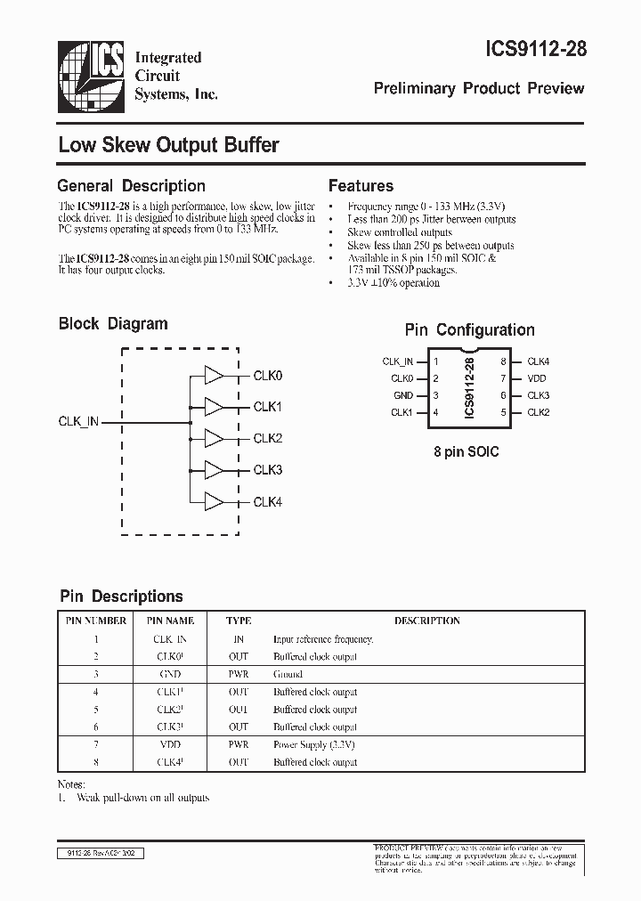 ICS9112YM-28-T_3754697.PDF Datasheet