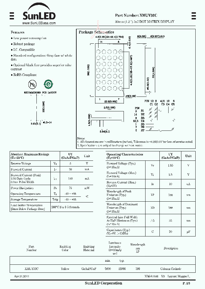XMUY30C_3747142.PDF Datasheet