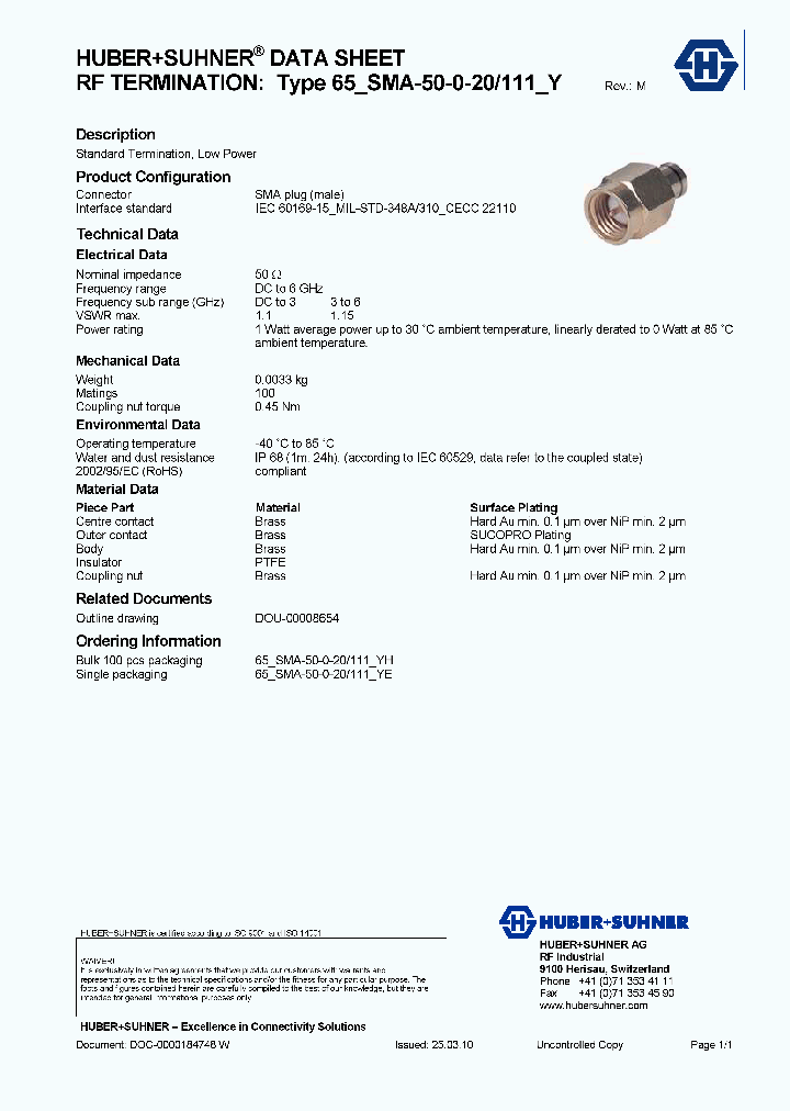 65SMA-50-0-20111YH_3752852.PDF Datasheet