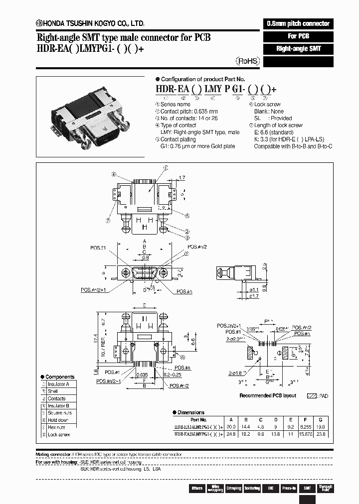 HDR-EA14LMYPG1-SLE_3755018.PDF Datasheet