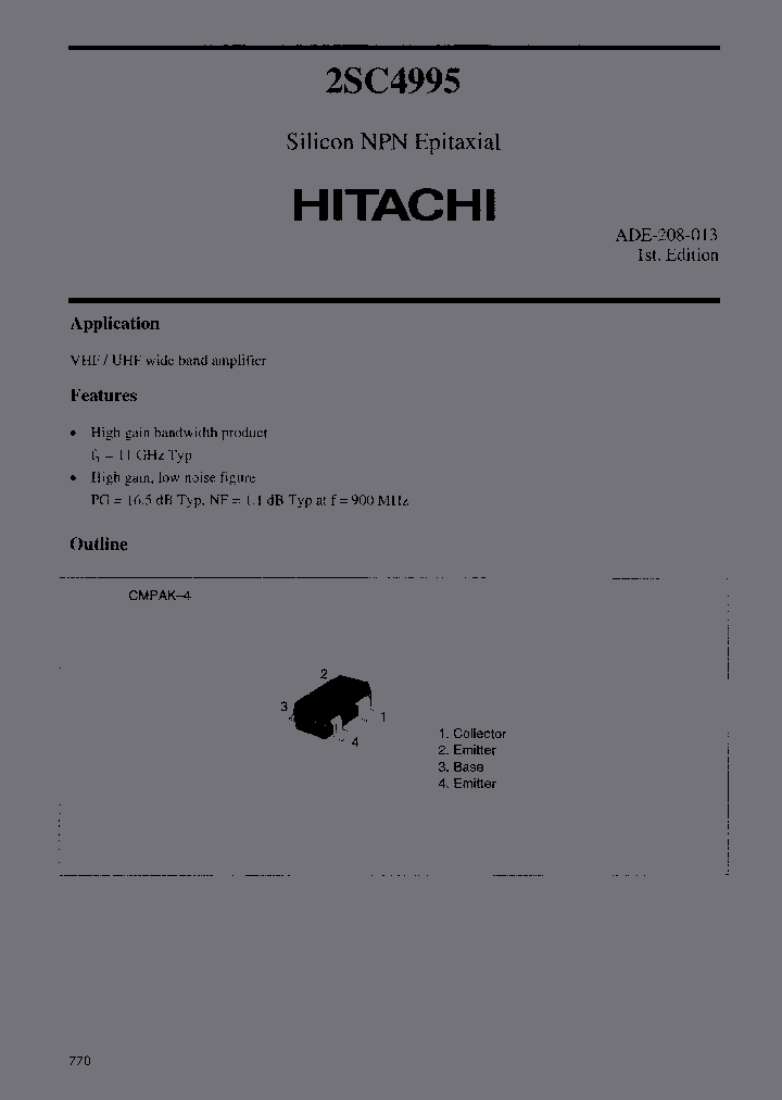 2SC4995YD-TL_3749634.PDF Datasheet