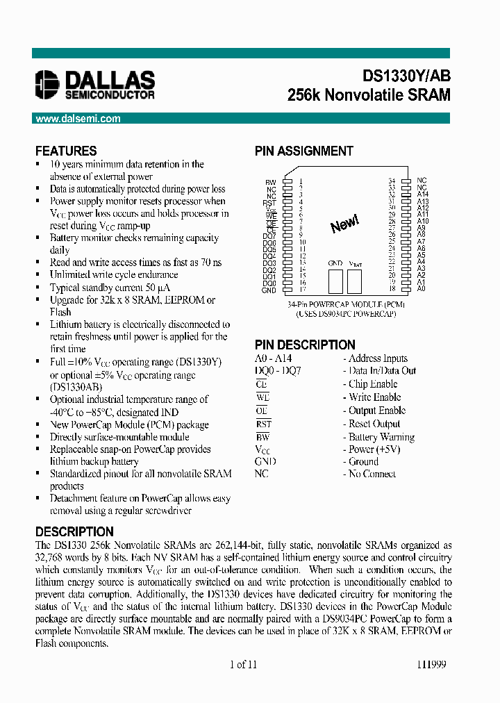 DS1330YP-70_3755660.PDF Datasheet