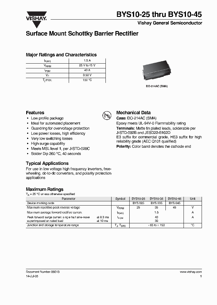 BYS10-25-E3_3755720.PDF Datasheet