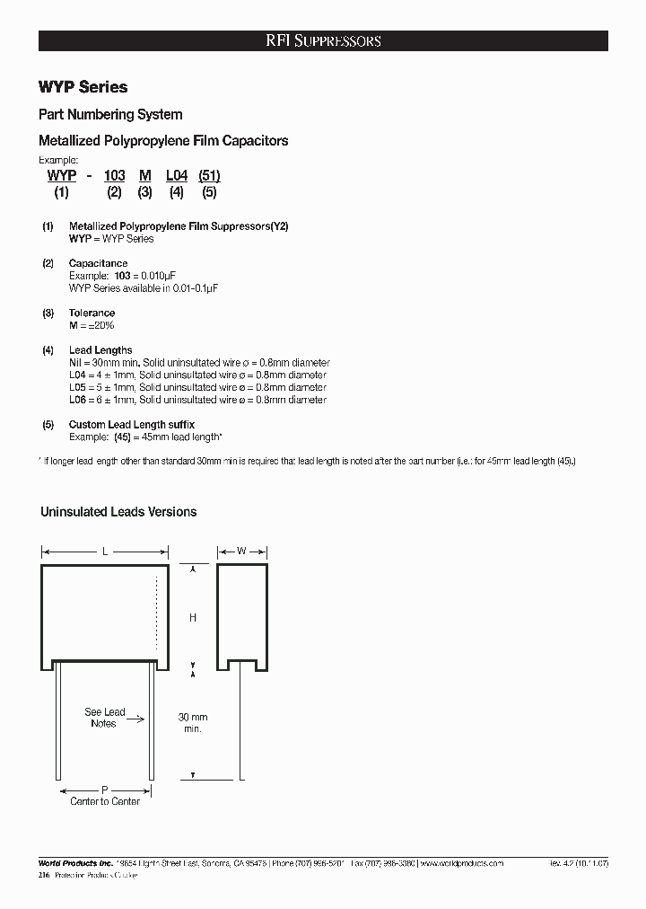WYP-153M_3754901.PDF Datasheet