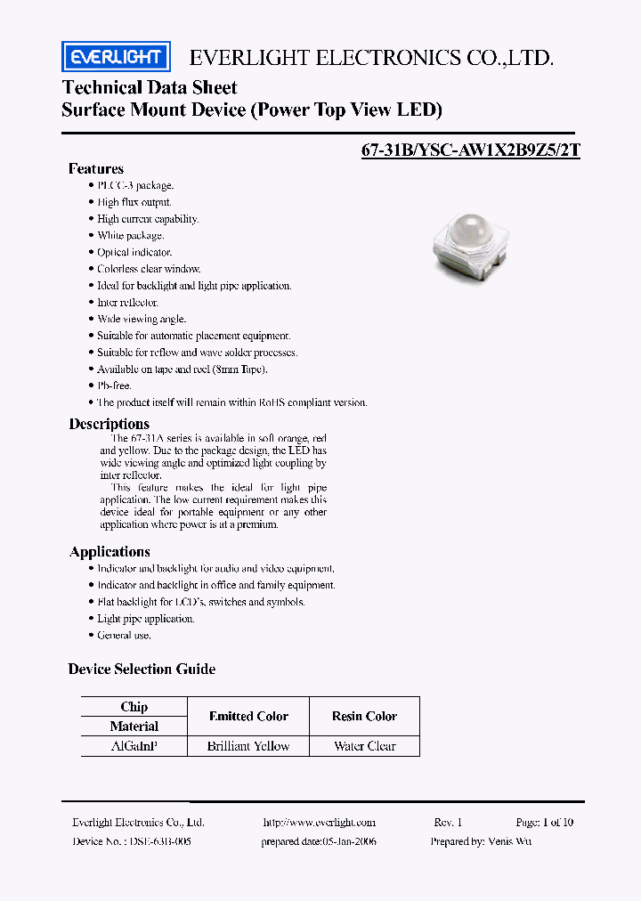 67-31BYSC-AW1X2B9Z52T_3756097.PDF Datasheet