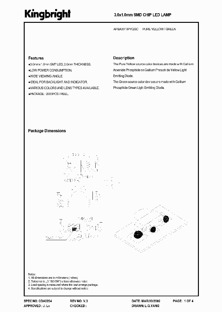 APBA3010PYQGC_3755752.PDF Datasheet