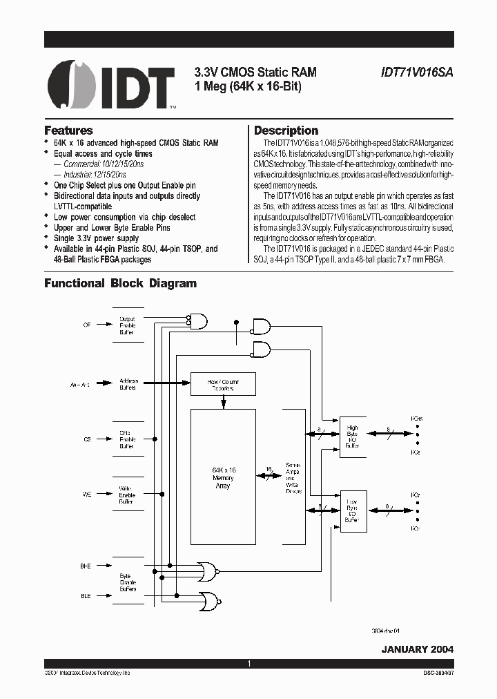 71V016SA20YI_3753261.PDF Datasheet