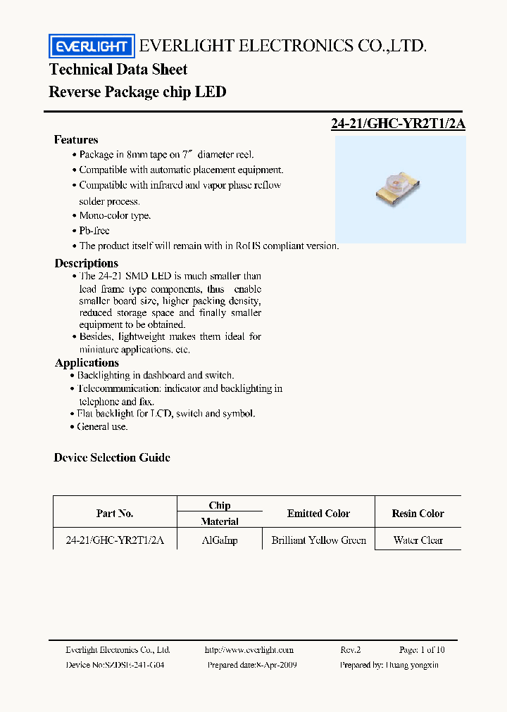 24-21GHC-YR2T12A_3756521.PDF Datasheet