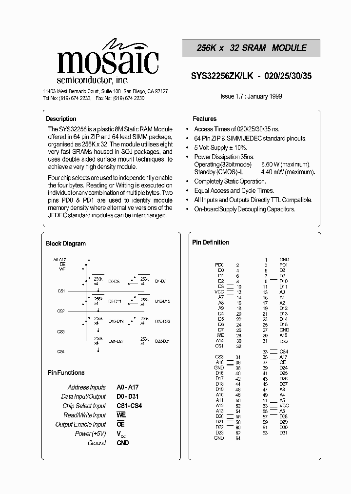 SYS32256LK-30_3756449.PDF Datasheet