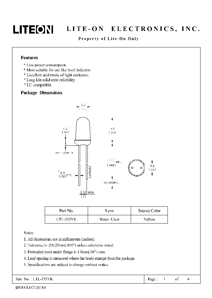 LTL-353YK_3753403.PDF Datasheet