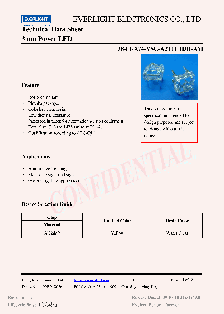 38-01-A74-YSC-A2T1U1DH-AM_3755965.PDF Datasheet