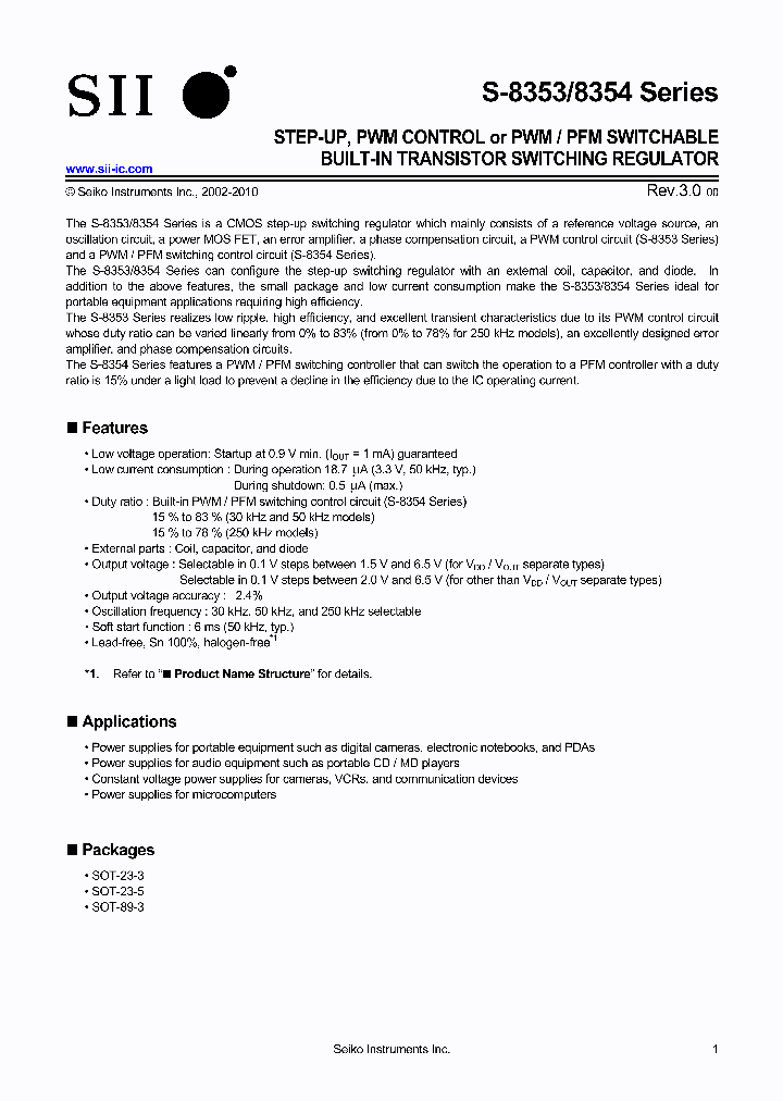 S-8353J33MC-IYST2U_3756435.PDF Datasheet