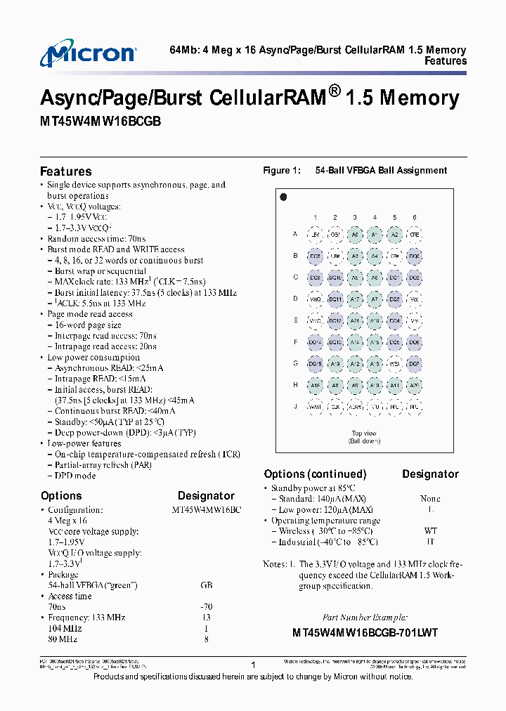 MT45W4MW16BCGB-701IT_3756844.PDF Datasheet