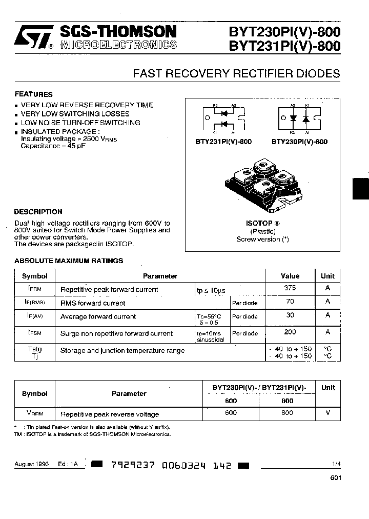 BYT230PIV800_3757886.PDF Datasheet