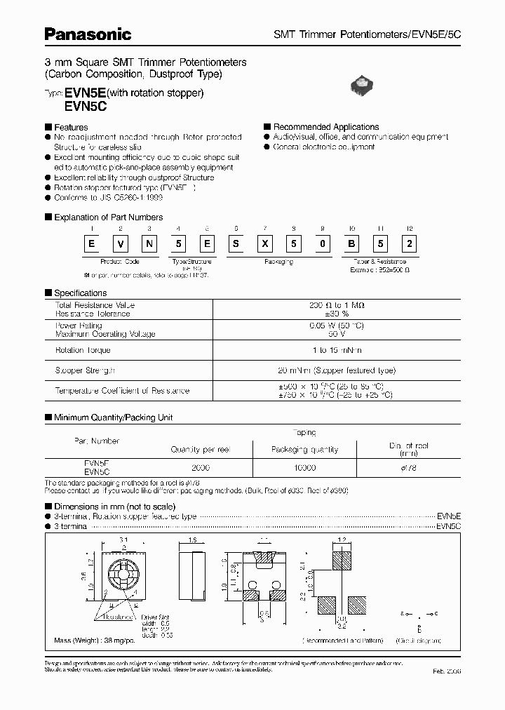 EVN5ESX50B14_3756944.PDF Datasheet