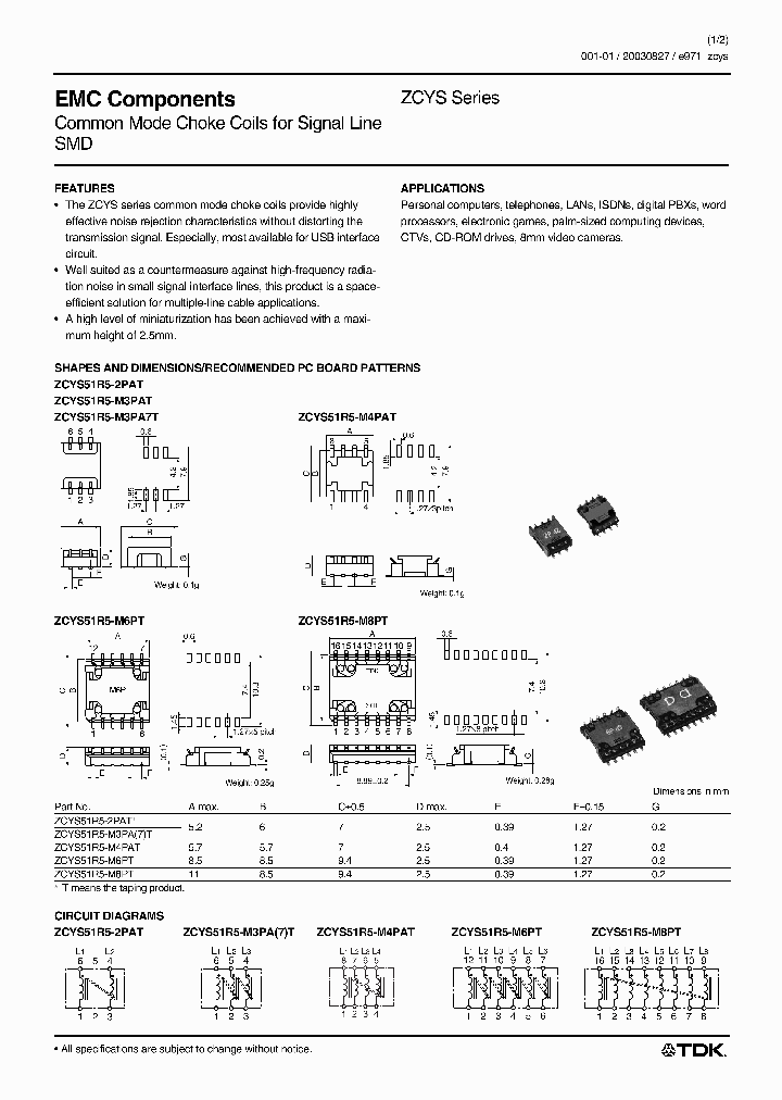 ZCYS51R5-M3PA7T_3756089.PDF Datasheet