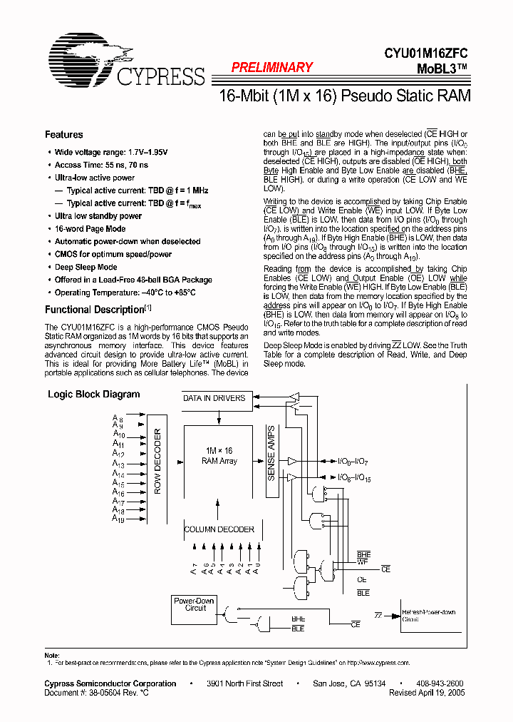CYU01M16ZFCU-55BVXI_3757836.PDF Datasheet