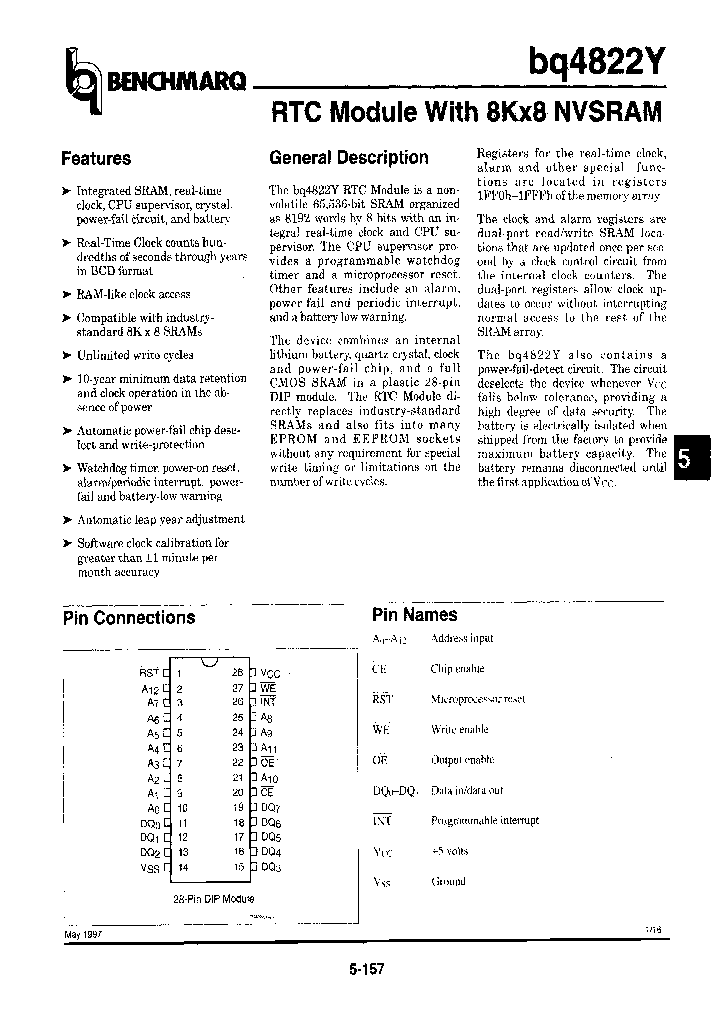 BQ4822YMA-70_3755916.PDF Datasheet