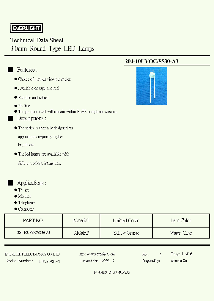 204-10UYOCS530-A3_3756411.PDF Datasheet