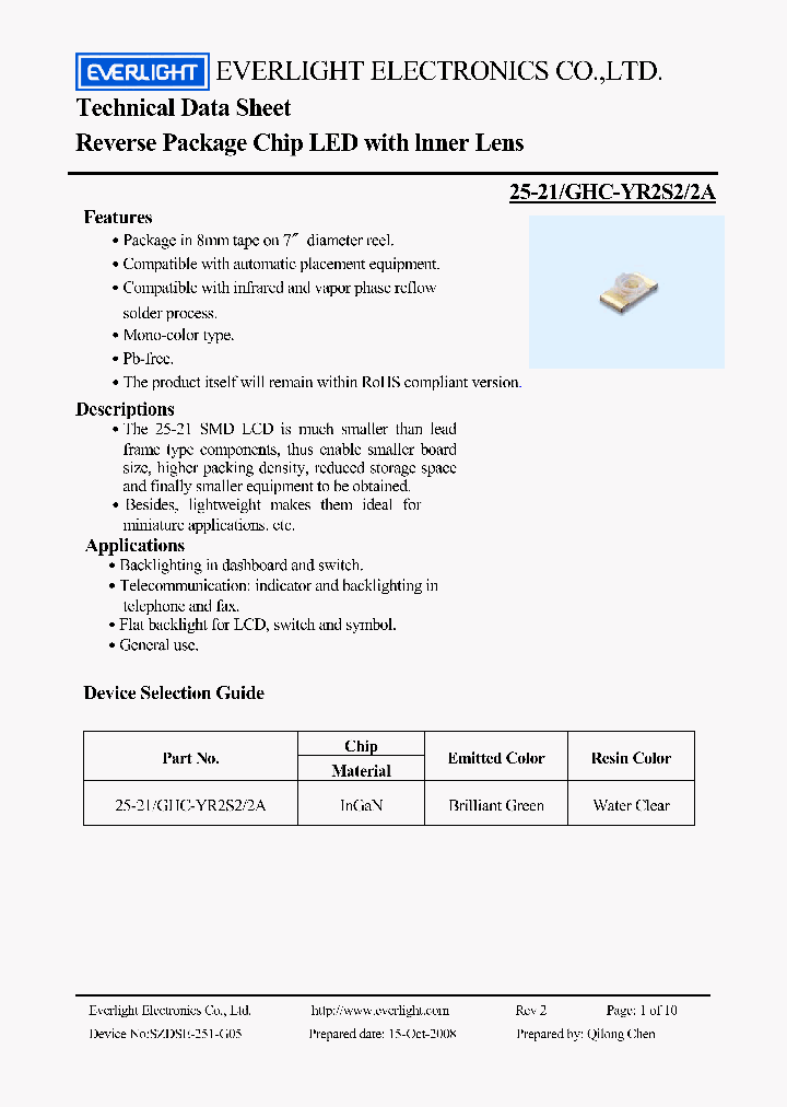 25-21GHC-YR2S22A_3756522.PDF Datasheet