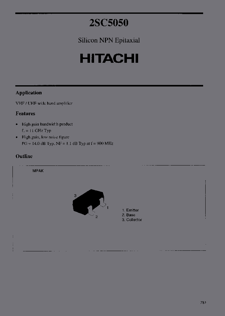 2SC5050YZ-TR_3759902.PDF Datasheet
