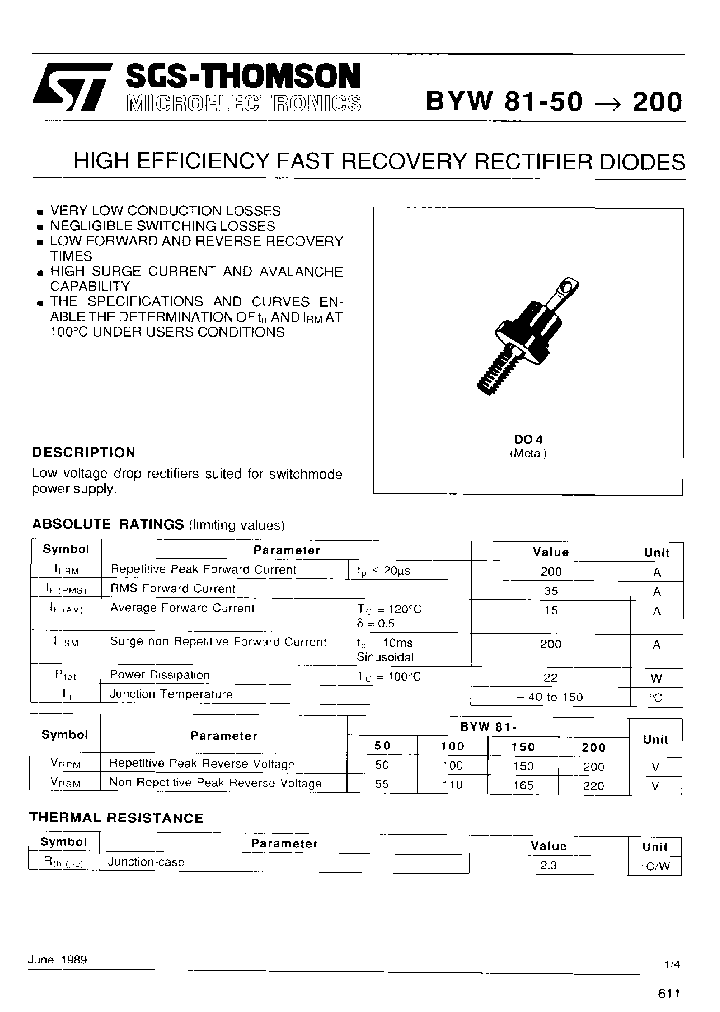 BYW81-150R_3759531.PDF Datasheet