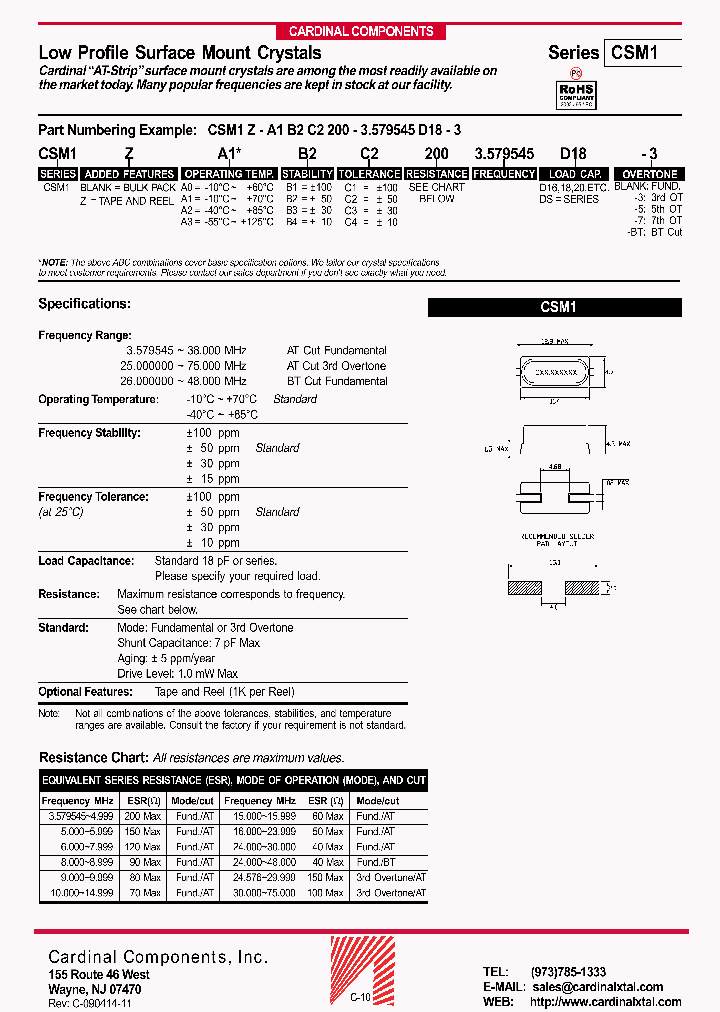 CSM1Z-A1B1C280-9999D18_3759486.PDF Datasheet