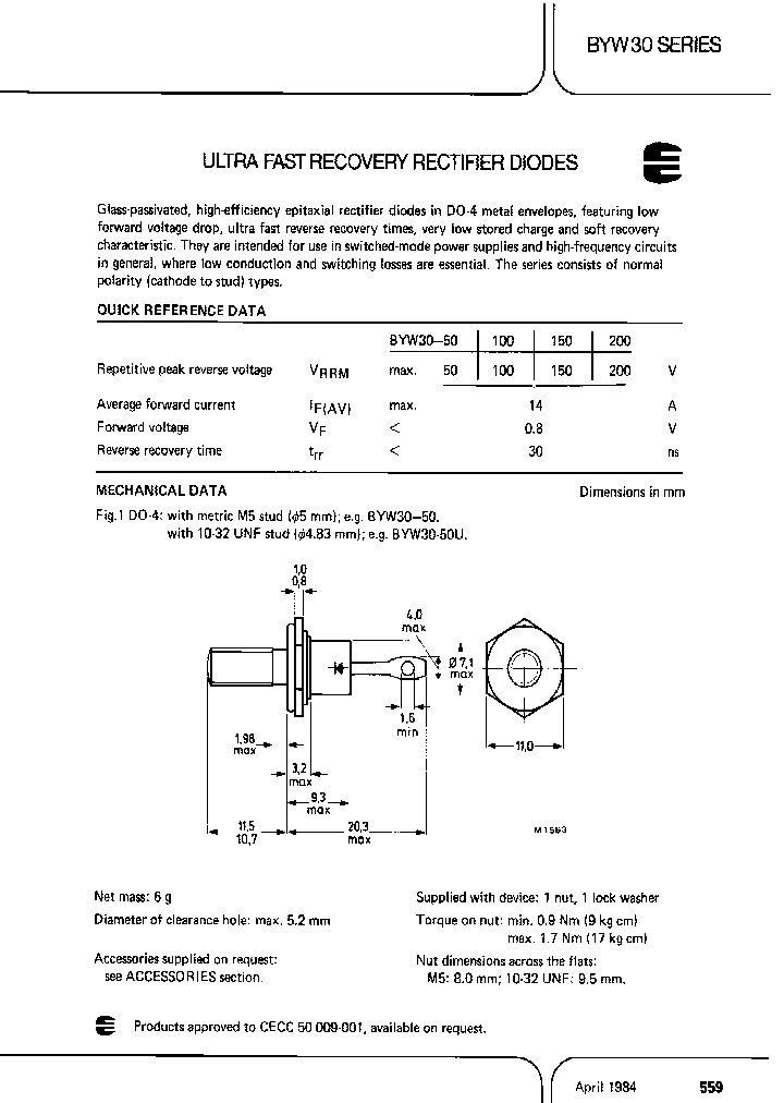 BYW30-100U_3758558.PDF Datasheet