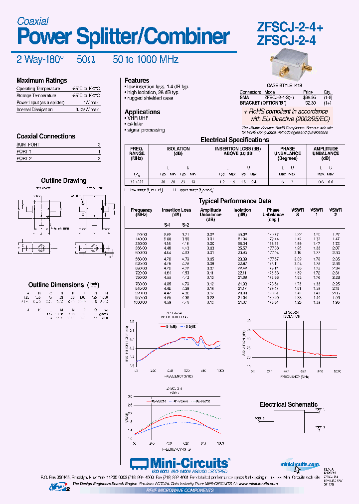 ZFSCJ-2-4-S_3760790.PDF Datasheet
