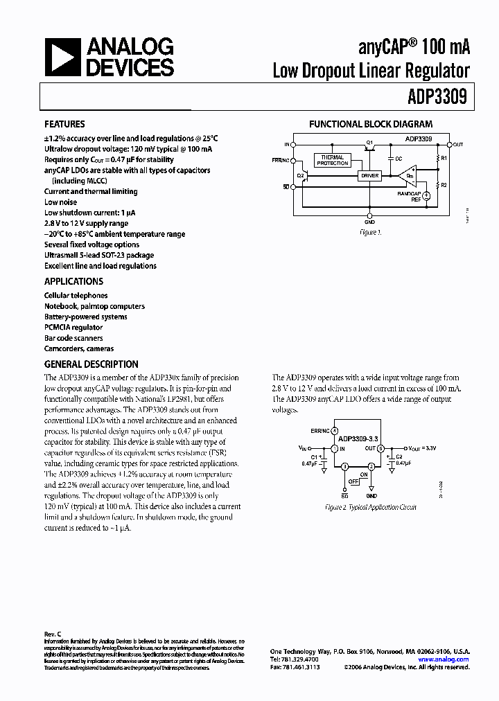 ADP3309ARTZ-29-RL7_3760696.PDF Datasheet