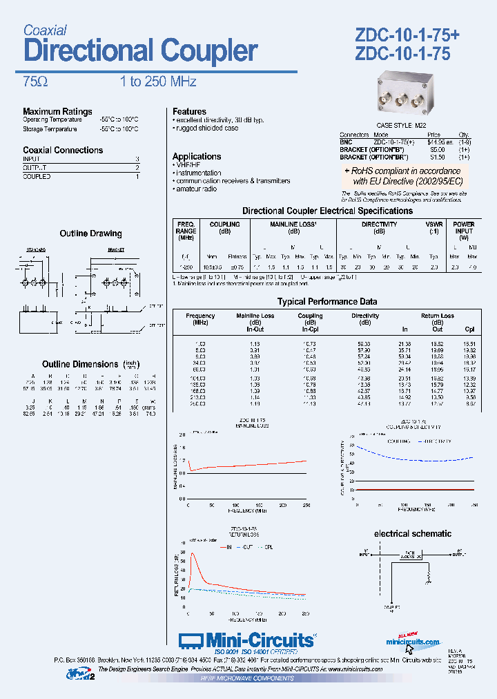 ZDC-10-1-75BR_3759757.PDF Datasheet