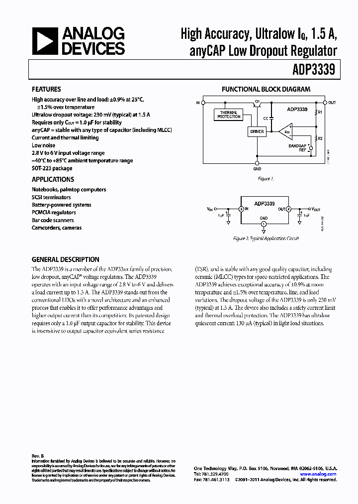ADP3339AKCZ-25-R7_3760359.PDF Datasheet